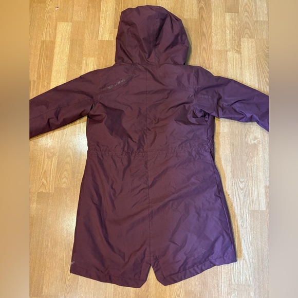 Kapman Maroon Hooded Jacket - Picture 3 of 3